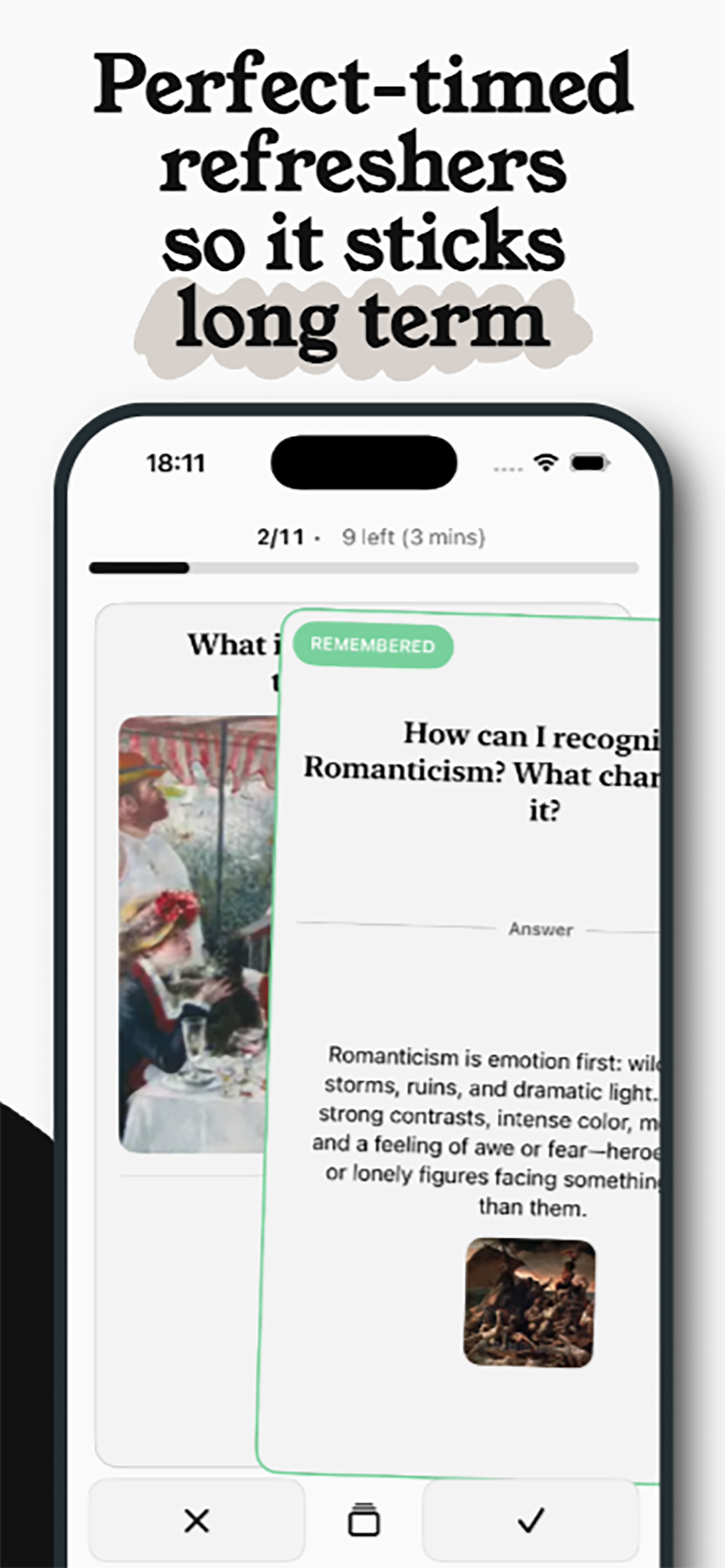 Kimp app screenshot showing review prompts